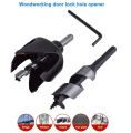 Door Lock 54mm 22mm(2-1/8")Door Lock Installation Kit Hole Saw Drill Bits Set Professional Bi-Metal Lock Kit For Woodworking Tools. 