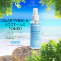 MZ SKIN PRODUCTS CLARIFYING & SOOTHING TONER, FACE TONER – 120ML  | TONER|  TONER FOR ALL SKIN TYPES |AVAILABLE AT MZ SKIN PRODUCTS. 