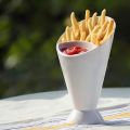 French Fries / Snacks Holder Best Dipping Cones French Fries Dipping Sauce Snack Holder Party Food Serving Bowl Serving Stand Snack Pot. 