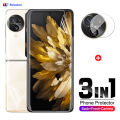 Relaxtoo For Oppo Find N3 Flip 3in1 Hydrogel Film Screen Protector Soft Film Poly For FindN3 Flip N3Flip FindN3Flip Front Back Protective Camera Sticker. 