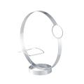 Amamia Modern Hollow Circle Stainless Steel Stand Restaurant Table Bottle Holder. 