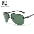 LouisWill Sunglasses Driver Driving Mirror Polarized Glasses Sunglasses Men And Women Tide Glasses Brand Goggles Square Sunglasses Retro Anti Glare Driving Sun Glasses UV400. 