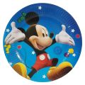 MICKEY MOUSE THEME PAPER PLATES - PACK OF 10 PAPER PLATES - MICKEY MOUSE PLATES. 