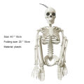 Halloween Skeleton Animated Foldable Plastic Couple Skull Bones Ornaments Party Decoration. 