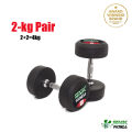 SNK FITNESS Premium Dumbbells Set 1kg to 20kg | Rubber Coated, Anti-Slip Metal Handle, Home Gym & Workout Fitness Equipment 1kg, 2kg, 3kg, 4kg, 5kg, 6kg, 7kg, 8kg, 10kg Dumbbells for Exercise, Professional dumbbells for the perfect workout for men & women. 