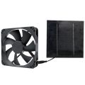 20W 12V Solar Panel Exhaust Fan Air Extractor Ventilator ed Fan. 