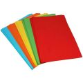 A4 Size Colour Paper Dark Colour 50 Sheets, Multi Colors Packet Best Quality. 