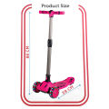 Cool Wheels Twist Scooty for Kids, Lighting Wheel, Foldable & Height Adjustable Handlebar, Rear Brake, Lightweight Design With Light Wheel Perfect Gift For Your Baby Boy or Girl, Available In Multi Colors, Suitable Age 3+, Code - FR58048 / FR58055. 