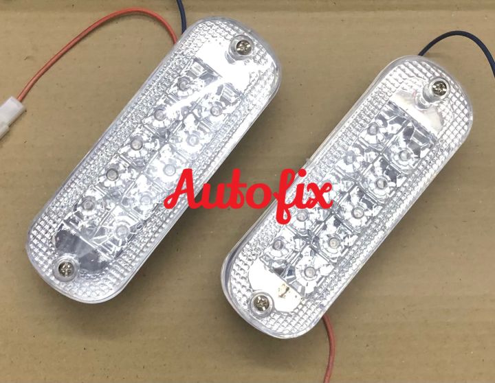 Mehran Led Suzuki New Mehran Front Bumper Plastic Led Lights White (Local) 02 ...