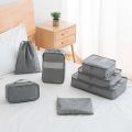 【DM bag factory Store】High-grade Koffer Sets Luggage Organizer Laundry Packing Set Storage Bag for Clothes. 