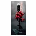 For Sony Xperia 1 Case 6.5'' Cute Fashion Clear Soft TPU Phone Cover For Sony SOV40 Back Cases Xperia1 J8110 Silicone Flower New. 