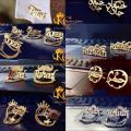 0 Customized Name Cufflinks For Men, Any Name Cufflinks For Men. 