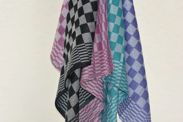 3-%20pcs%20100%25%20Cotton%20Chess%20Kitchen%20Towel%20-%20Yarn%20Dyed%20-%20Image%203