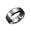 Plain Black Titanium Challa  Ring for Men and Boys, Never Fade Never Scratch. 