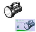 Super Bright Portable Search Light And Flashlight High Powered Handheld  Powerful Led Searchlight energy-saving - Large Battery Long Lasting Rechargeable - For Camping & Car Emergency-. 