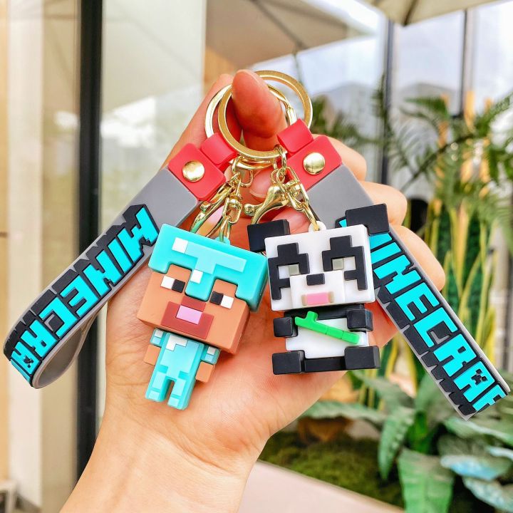 Lego Key Rings Minecraft Kids toys Compatible with LEGO building blocks 2025 New Minecraft ...
