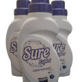 Sure Expert Liquid Detergent with Added Long Lasting Fragrance 500ml Bottel 100% Made in Paktistan. 