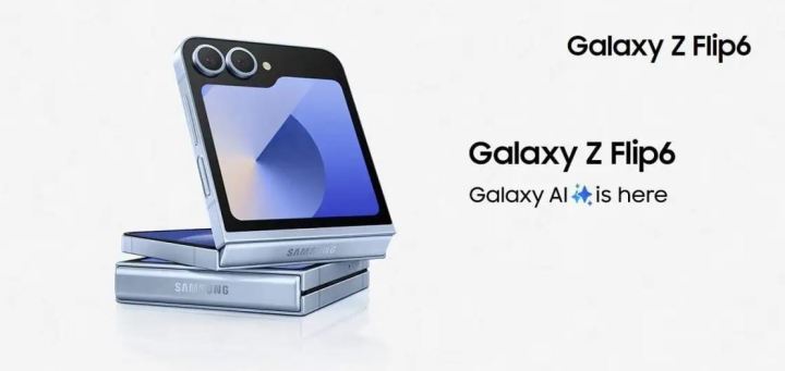 Samsung Galaxy Z Flip 6  - 6.7" Inch Display - 12GB RAM - 256GB , 512GB ROM