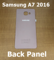 Samsung A7 2016 Back Glass Replacement  Battery Cover Rear Door or Back Panel for Samsung A7 2016. 