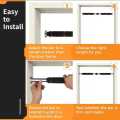 Adjustable Doorway Pull-Up Bar - Ideal for Home Gym Workouts and Strength Training. 