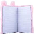 Fur Diary Cute Soft Kitty Fur Notebook for Girls with Cute Ears Smooth Diary Notebook for Girls Personal Diary Private Notebook Travel Notebook,fancy dairy. 