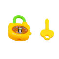 5Pcs/Set Mini Colorful Plastic Lock with Key Children Educational Toys Gift. 