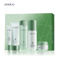 ZHIDUO Green Tea Tree Organic Moisturizing Hydrating Face Skin Care Sets. 