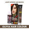 Olivia Hair Colour - Light Intense Ash Brown. 