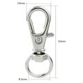 100 Pcs Swivel Clasps Lanyard Snap Hook,Metal Swivel Lanyard Snap Hook Lobster Claw Clasp galactic & aurum. 