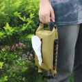 Tissue Holder Pouch Portable Solid Color Open Cover Tissue Storage Bag. 