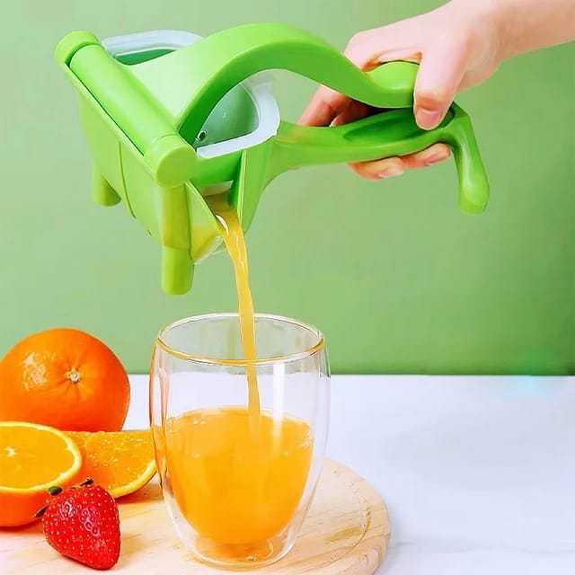 Heavy Duty PVC Plastic Manual Fruit Juicer Press Lemon Orange Juicer Fruit Citrus Extractor Tool I