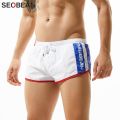 SEOBEAN Shorts Men's Beach Shorts Quick Dry Nylon Fabrics Men Board Shorts Homme Casual Style Loose Joggers Shorts. 