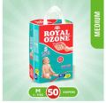 Royal ozone diaper size (Small, Medium ,Large ,XLarge, XXL) 50 pcs for each packet. 