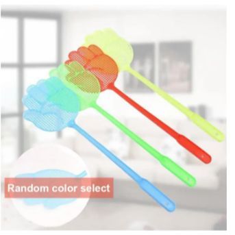 3PCS/Set Manual Fly Swatter Durable Hand Shape Plastic Swat Random Color