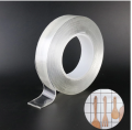 Nano Tape - Multipurpose Nano Double Sided Tape - Washable Traceless Clear Adhesive Tape,Multipurpose Removable Adhesive Silicone Transparent for Paste Photos Fix Carpet Mats etc (16.5ft/5m). 