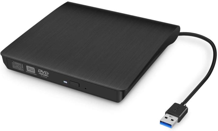 Rodzon External CD Drive Type C USB 3.0 Portable CD DVD +/-RW Drive Slim DVD/CD ROM Rewriter Burñer Writer Compatible with Laptop Desktop PC Windows Linux OS Âpple Mác