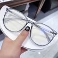 Decorative Plane Mirror Anti Blue Light Glasses Transparent Without Degree Computer Glasses Frame New Blocking Glasses Women Men. 
