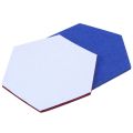Hexagon Pad Cork Board/Pin Board, 9-Pack Colorful Wall Memo Board. 