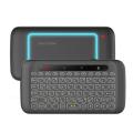 Mini Wireless Keyboard,H20 Mini Keyboard with Touchpad,Colorful Backlit Small Wireless Keyboard,Full Size Touchpad,Handheld IR Remote Keyboard for Android TV Box Windows PC,HTPC,IPTV,PC,Raspberry Pi 4. 