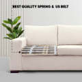 JC Buckman Chill Zone Plus Three Seater Sofa & Chaise Seat with Storage Acacia Wood Finest Imported Fabric European Design Grand Sized with 2 Years Warranty. 