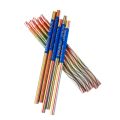 2 Pcs Colorful Pencil Rainbow Color Lead Pencil 4 Mixed Colors Multicolor Student DIY Graffiti Drawing Pencil For Children Kids. 