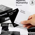 Cards Against Humanity UK Edition Cards Game - Family & Party Game for Horrible People - Creative Card Set for Christmas and New Year and Fun Gatherings - Black. 