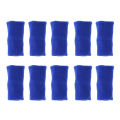 10 x Fingers Brace Splint Sleeve Sports Elastic Thumb Support Tubes Blue. 