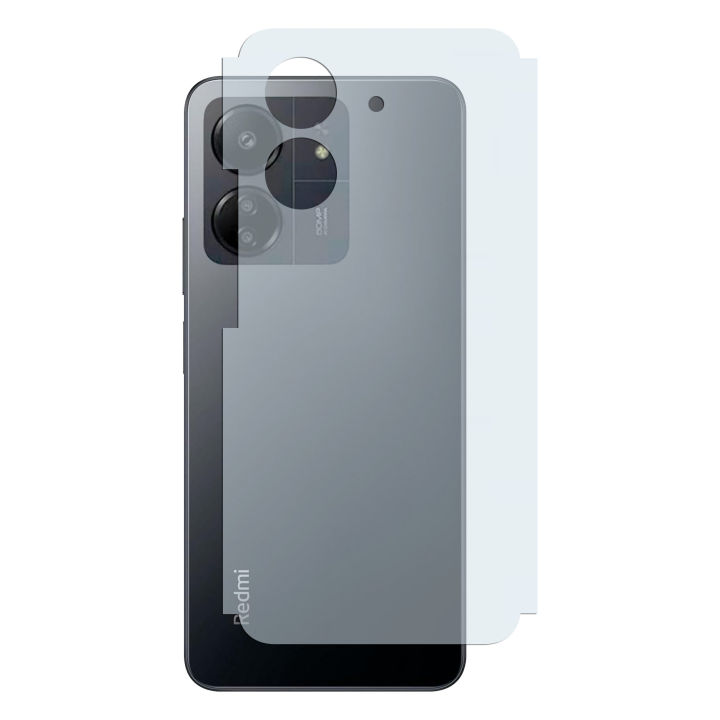 Xiaomi Redmi 13C Back Protector Carbon Fiber Matte Soft Skin Sheet For Redmi 13C