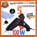 APTECH DEALS 100 W Glue Gun with 5 Glue Sticks. 