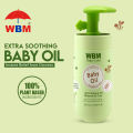WBM Baby Oil - 200ml | Baby Oil for Soft Skin & Massage | Nourishing Message Oil for Babies. 