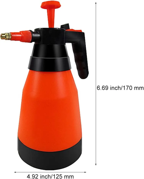 Pressure Water Spray Bottle for Gardening - Multipurpose Water Sprayer 1ltr / 2ltr