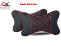 Pack Of 2 Car Neck Pillow Breathable Auto Head Neck Rest Cushion Relax Neck Support Headrest Comfortable Soft Pillows for Travel Car Seat - High Quality. 