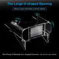 Acrylic Brochure Holder Slant Back Design, Clear Display Stand, Plastic Table Stand Sign Holder 2 Pack Durable Easy to Use. 