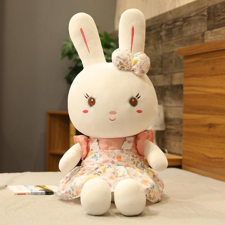Rabbit plush toy girl rag doll child girl sleeping with a large pillow ...